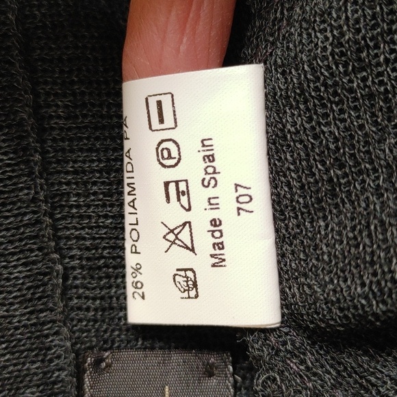 ESTEVE sitamurt Heather Grey Knit Maxi Skirt Size 44 Spain - Picture 9 of 11